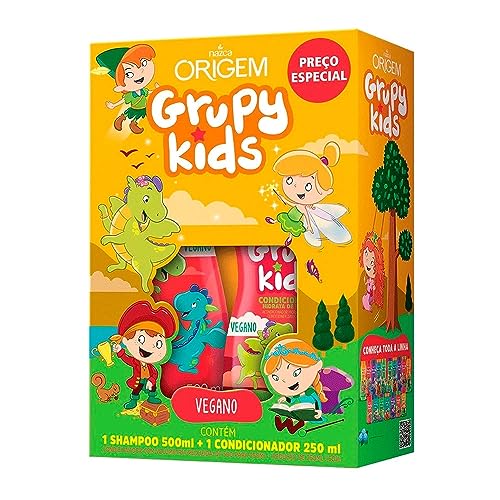 Kit Grupy Kids Hidratação de Montão Shampoo com 500ml + Condicion...