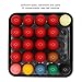JUOPZKENN Pool Ball Tray, Billiard Ball Tray, Billiard Ball Storage Tray 22 Billiards Snooker Balls Table Storage Case Supplies, Billiard Ball Holder Tray Ball Table Storage Tray