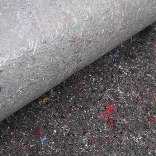 Fieltro para estanque transpirable de 1x50 m fabricado en algodón y poliéster resistente 7