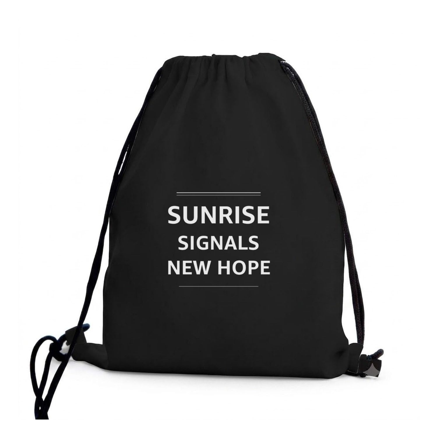 Kinsey Knitt Drawstring Backpack 674 Black-picture-55