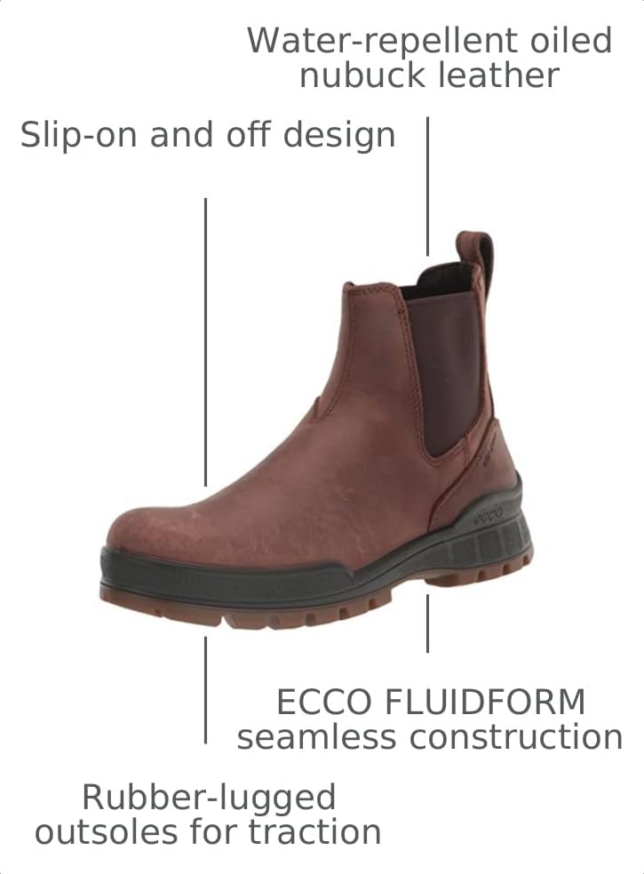 Image of ECCO Track 25 Hydromax Water Resistant Chelsea Boot