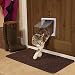 Sailnovo Katzenklappe Hundeklappe 4 Wege Facile-Verschluss für Katzen und kleine Hunde, Installieren Leicht mit Teleskoprahmen, Cat Flap Klappe Hundetür Katzentür Haustierklappe 23.5 * 27 * 5,5 cm