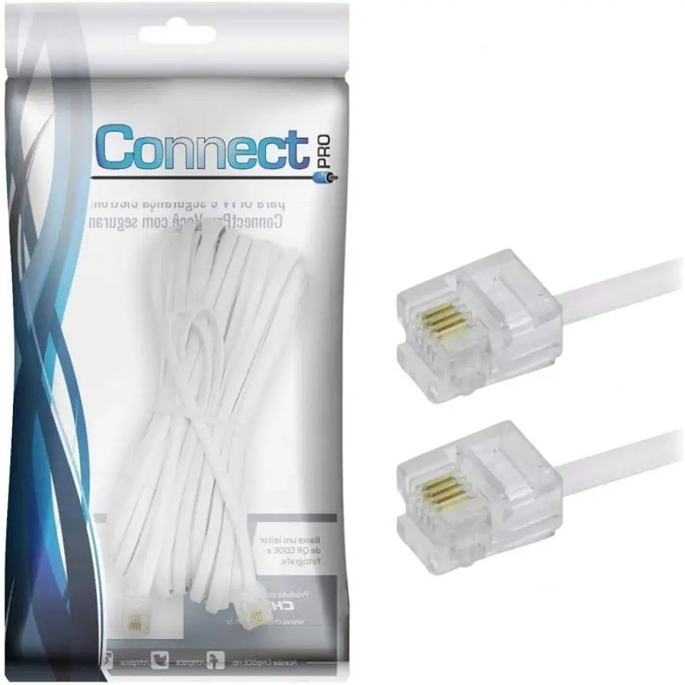 Cabo para Telefone/Modem - 10 metros