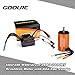 GoolRC Waterproof Brushless Motor 3660 3800KV, 60A ESC Combo Set for 1/10 RC Car Truck