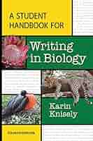 Amazon.com: A Student Handbook for Writing in Biology