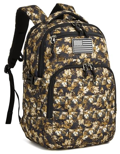 Image of Wotony Military tactical backpack, backpack for men black small tactical assault bag