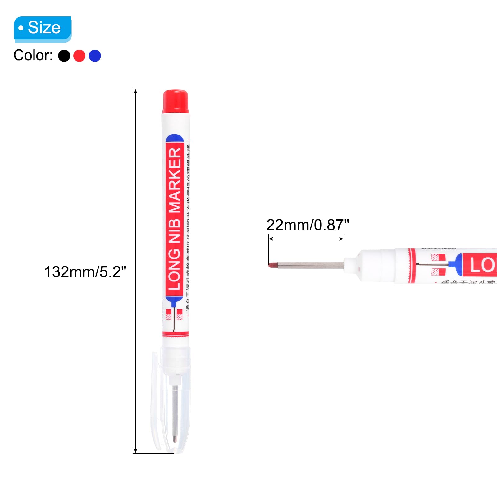 PATIKIL Deep Hole Marker Pens - Image 2