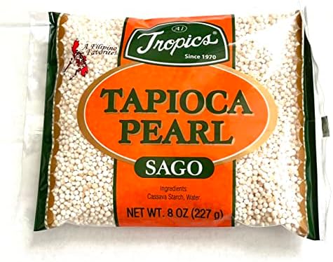 Tropics Tapioca Pearl or Sago 8 Oz. Small Pcs