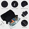 DKIIL NOIYB Canvas Messenger Bag Crossbody Purse for Women Men Large Satchel Shoulder Bag Hobo Purse with Adjustable Strap for Travel Daily Use #2