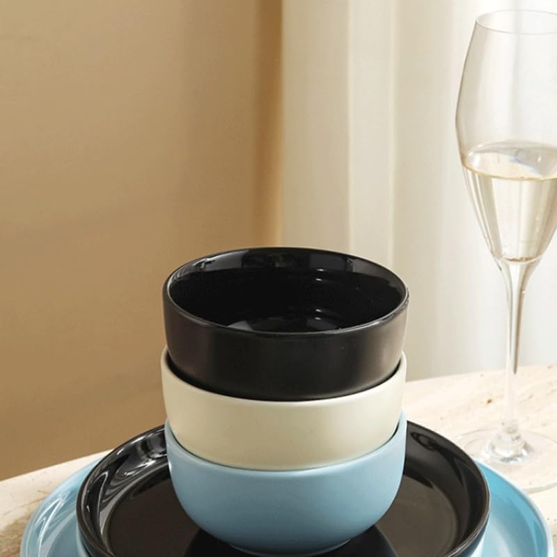Ceramic Bowls Salad Household Rice Soup Fruit Dessert Baking