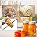 UR ADVANCE 1 Pack Wide Mouth Glass Mason Jars 16oz - Airtight Seal with Lid Canning Jars for Food Storage, Pickling, Juice, Jam, Jelly, Overnight Oats, sauces, dry goods, Salad & Fermenting