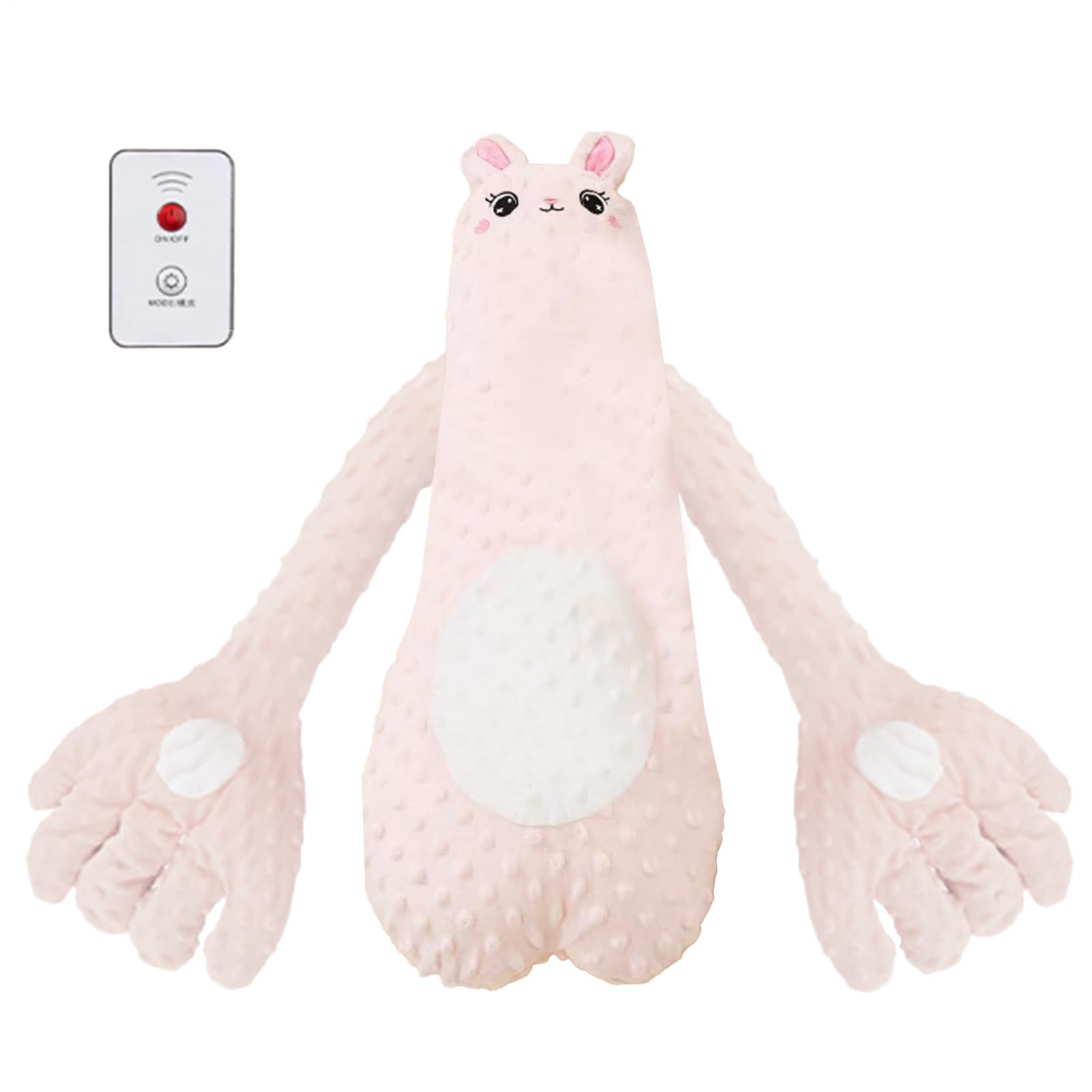 Smart Tapping Cuscino: Cuscino per dormire per bambini, peluche lenitivo per i bambini, dispositivo elettronico per dormire, rilassante, con giocattolo touch, compagno notturno per Apa