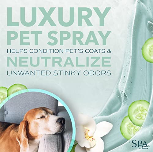 Tropiclean Spa Fresh Dog Cologne Spray Long Lasting | Cucumber Scented Dog Deodorizing Spray | Naturally Derived Salon Grade Ingredients | Made In The Usa | 8Oz11 - Brand Correction #TOP2