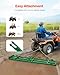 VEVOR Drag Harrow, 8 ft Heavy Duty Tow Behind Drag Harrow with Adjustable Bars & 72 in Chain, Driveway Grader Landscape Rake for ATV, UTV, Tractor, Mower Tow Behind Yard Lawn Leveling Tool