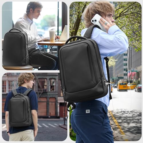 Sac A Dos Ordinateur Voyage : Sac à dos Ordinateur Portable 15,6 Pouces Double Port USB (Top 1) – Image 7