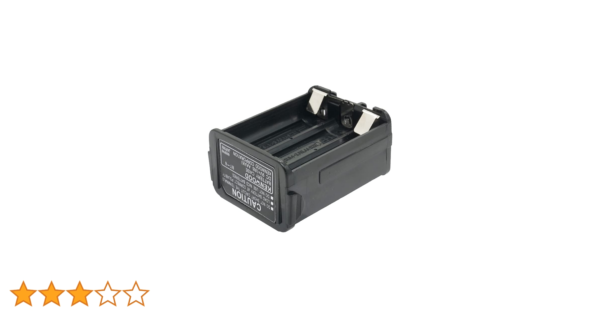 ☆ケンウッド　TH-F7用乾電池ケース　BT-13　希少品！（現状渡し）☆ ☆ケンウッド TH-F7用乾電池ケース BT-13 希少品！（現状渡し
