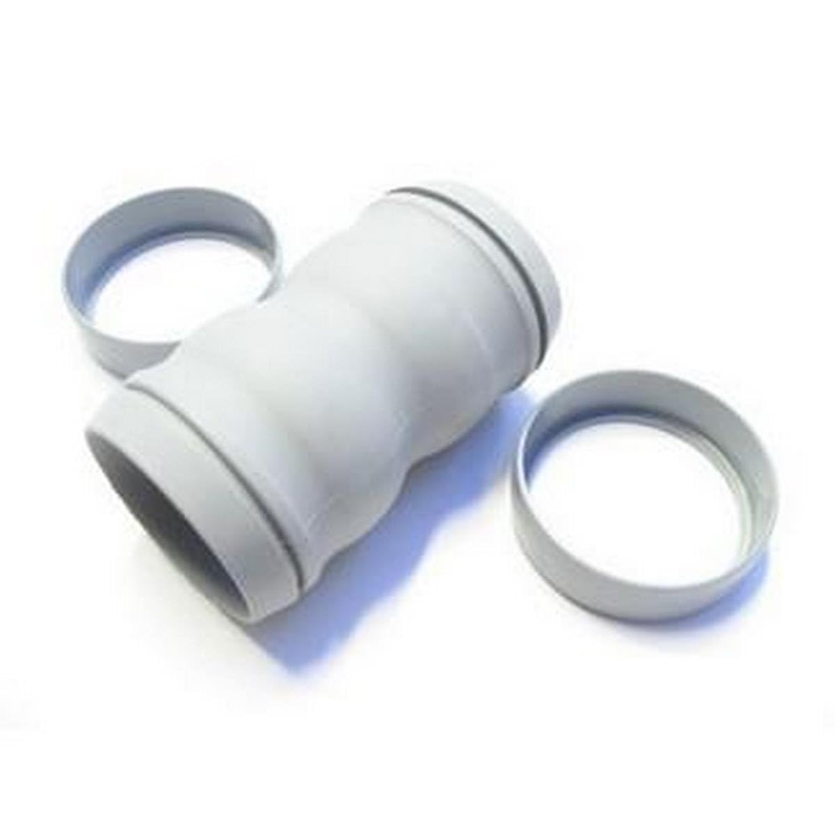 SOS Accessoire Raccord tuyau, flexible complet d'origine avec 2 bagues Aspirateur 22344600 NILFISK