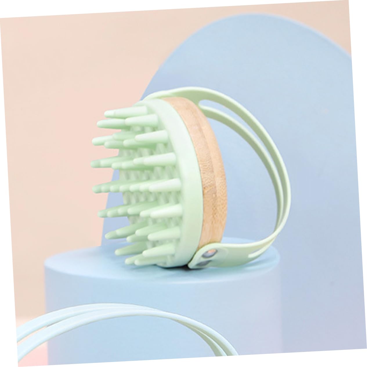 MAGICLULU Cepillo De Champú Para El Cuero Cabelludo 3 Unidades Cerdas Suaves Masajeador Para Un Agarre Más Fácil.