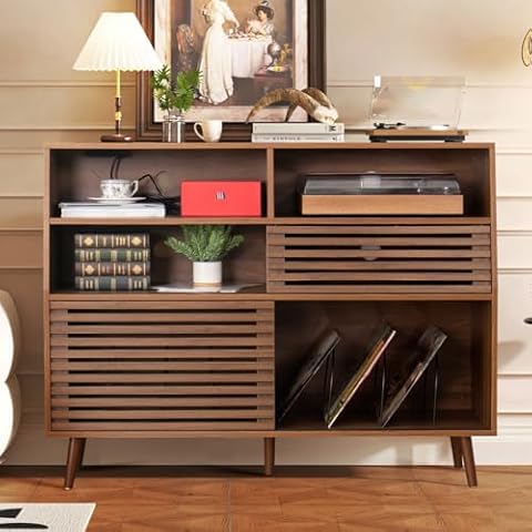 Jluomei Large Record Player Stand Cover