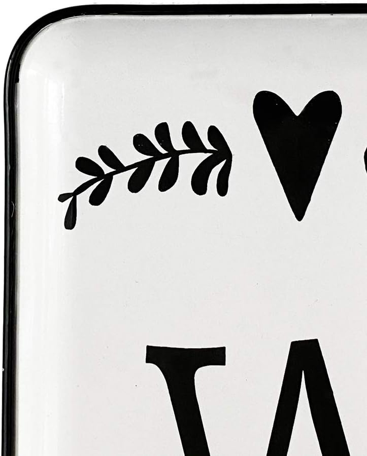 MODE HOME Large Welcome Sign for Front Door Porch, Welcome Home Decorations, 36.5 Inch Tall Standing Vertical Metal Welcome Sign, Waterproof for Indoor Outdoor Yard, Rustic Design for All Seasons