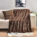 Fluffy Blankets Brown