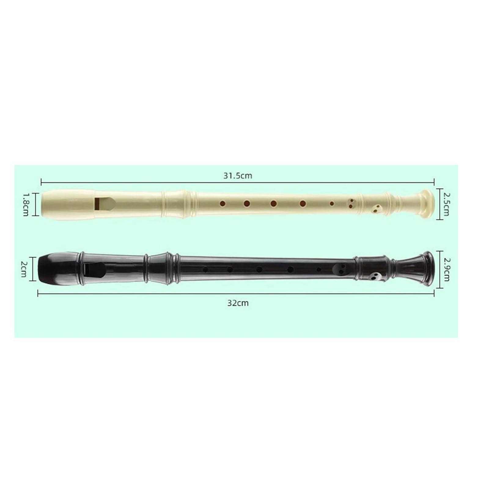 Tradición Flauta Dulc Flauta dulce Soprano de 8 agujeros Instrumento profesional para adultos Principiante Profesional