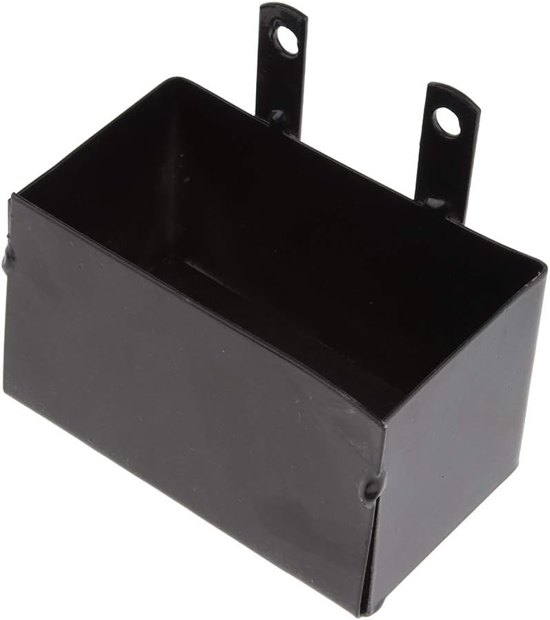 Kesoto Sturdy Metal Motorcycle Batteries Carrier Case Storage Holder Box for 50cc 70cc 110cc 125cc Dirt Bike ATV