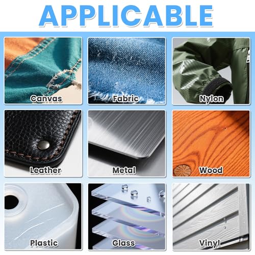 Image of Tikfoam Waterproof Repair Tape for Fabric, Awning, RV Roof, Underbelly, Tarp, Tent, Sail and Boat Cover Outdoor Repair Patch, Heavy Duty, UVproof, Multipurpose Black