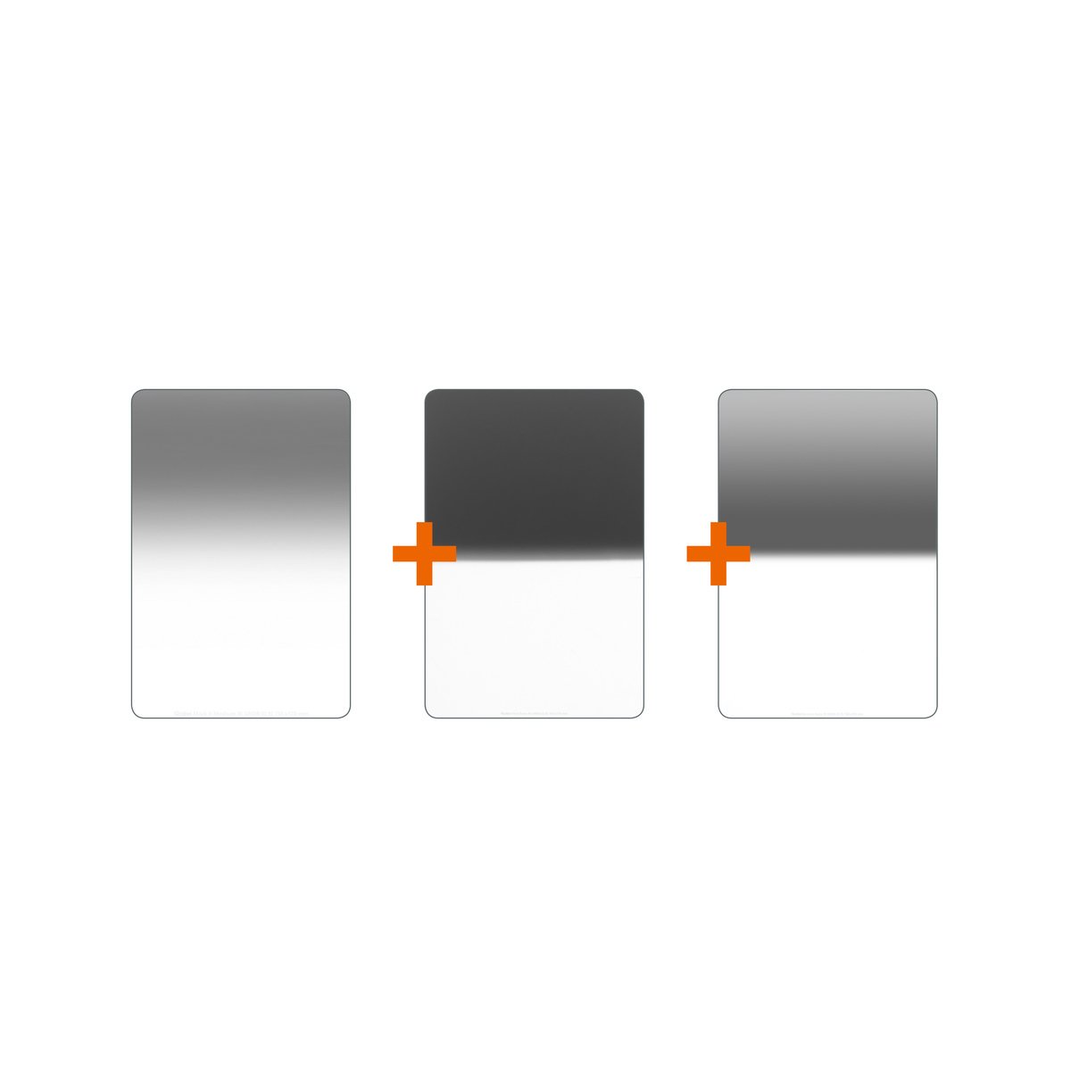 Rollei 26341 Verlaufsfilter Set für Landschaftsaufnahmen, Architektur, City-Skylightaufnahmen, 150 mm Grau