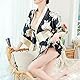 QNCLO Sexy chinesisches Kleid Japanischer Kimono Cosplay sexy Pyjamas Kawaii Pyjama, Schwarz, Einheitsgröße