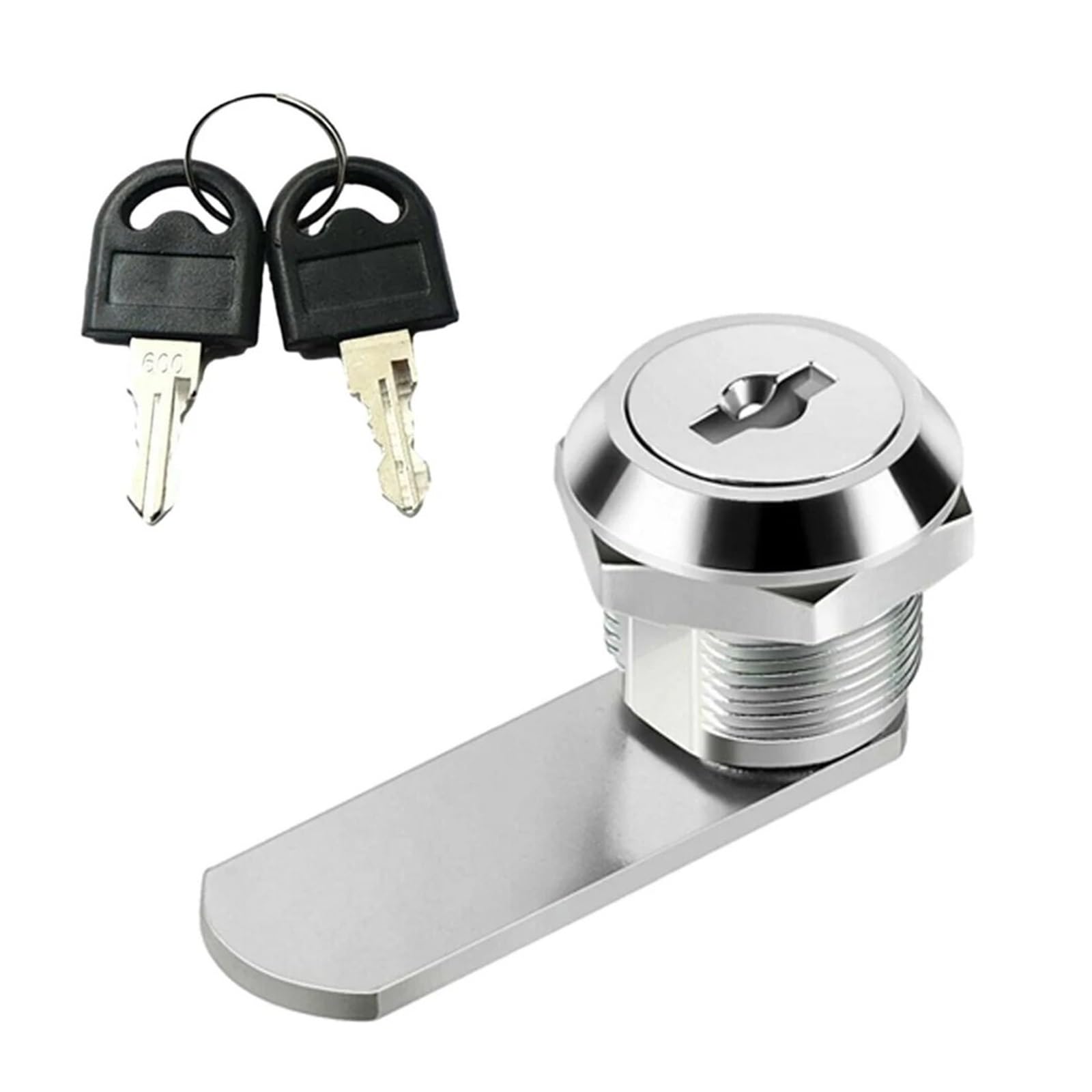 Kjbdqqh 16Mm Cam Lock Drawer Cabinet Lock Mail Box Locker Cam Cupboard Door Tongue With 2 Key Home Improvement Furniture Hardware For Cupboard(16Mm)