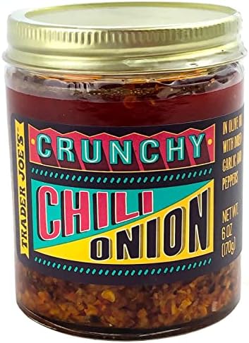 Trader Joe's Chili onion Crunch,1 Pack ( 6 ounce)