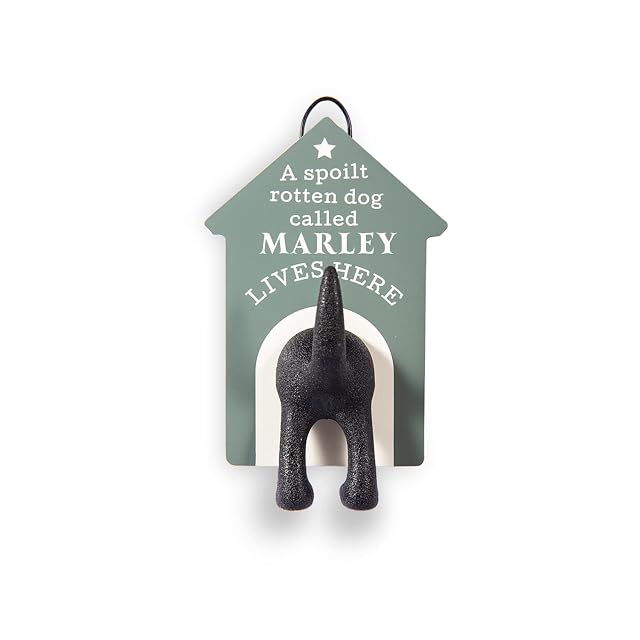 Gancho de Correa para Perro Personalizado (Marley)
