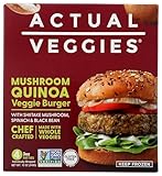Actual Veggies Mushroom Quinoa Veggie Burger, 12oz