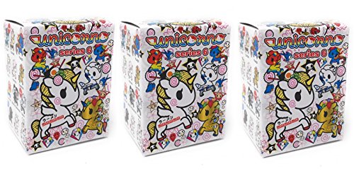 Tokidoki Unicorno Series 6 Blind Box Collectible Vinyl Figure (Pack of 3)