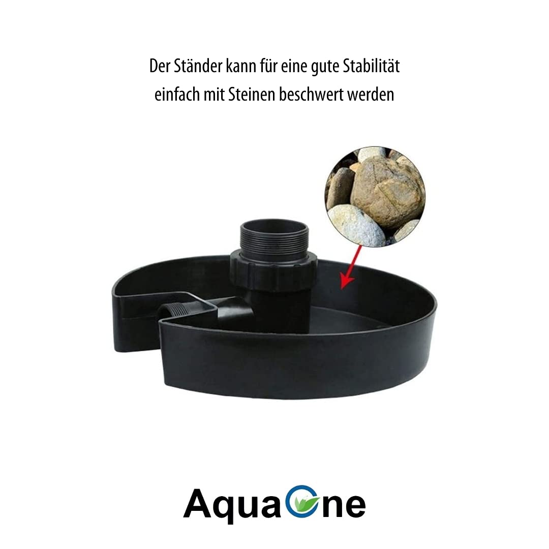 Aquaristikwelt24 - Skimmer CSP-40 per laghetti fino a 40 m2, per laghetti artificiali