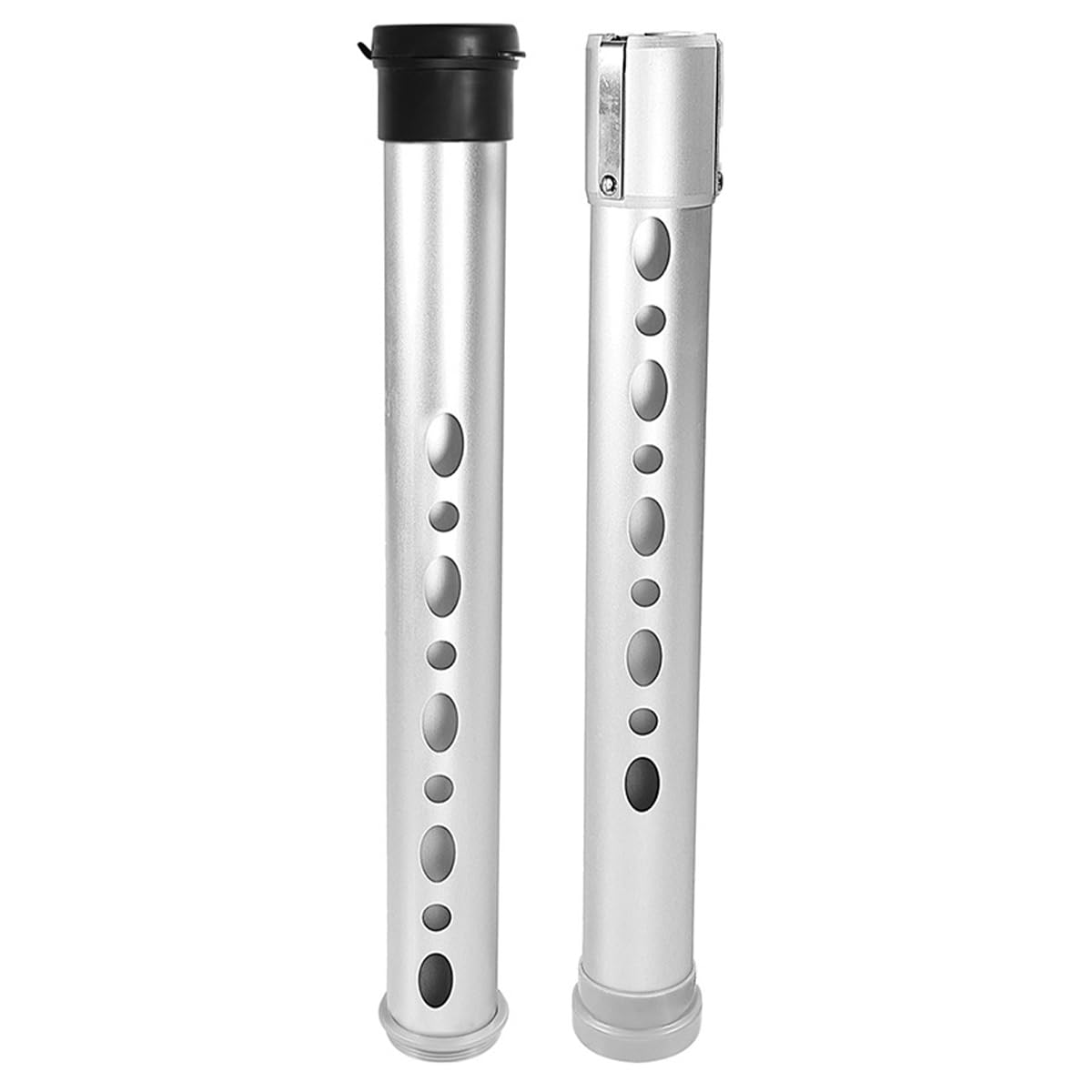 Recogedor de Pelotas de Golf de Aluminio con Tubo de Detección