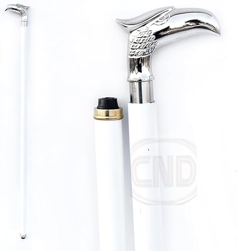 Bastón de águila de latón bastón plegable para hombres y mujeres bastón plegable portátil bastones plegables para unisex para fiestas disfraz de