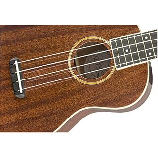 Fender Grace VanderWaal Signature Ukulele (Dark Walnut) – Ukulélé classique - Les Beatles, Paul McCartney, John Lennon, RIngo Starr, George Harrison Fender Grace VanderWaal Signature Ukulele (Dark Walnut) - Ukulélé classique – Image 5