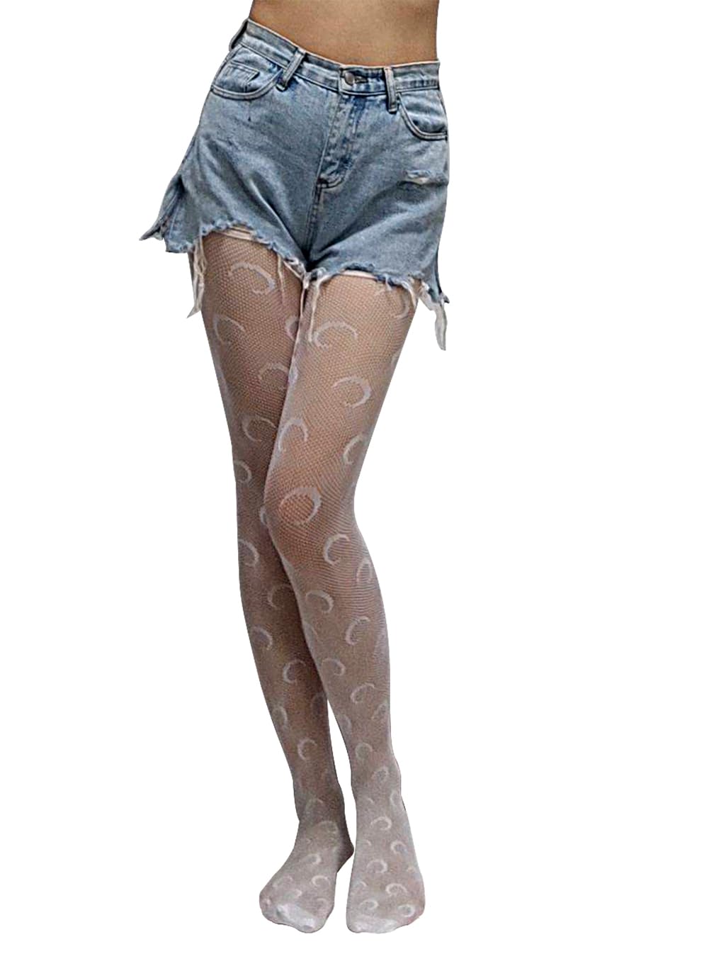 Women Sexy Fishnet Stockings Lace Stockings Black Fish Net Tights Pantyhose