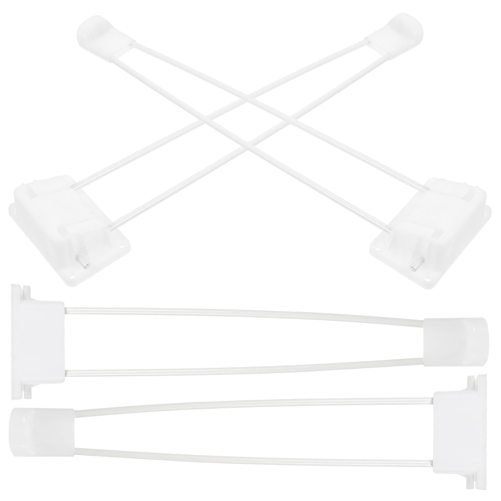 Supports de table rabattables pour aménager un bureau escamotable et gagner de la place