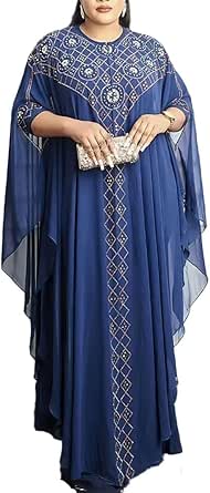 Amazon.com: African Dresses for Women Spring Summer African Women Long ...