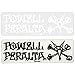 Powell Peralta Vato Rat-Adesivo per Skateboard, M