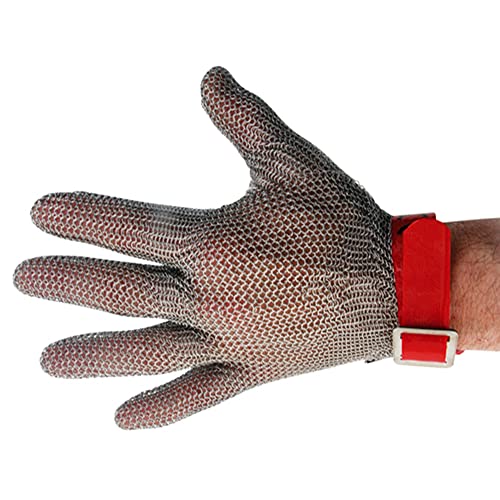 Best Deal 🛒 Louis Tellier N3091 Chain Mail Glove Size M [Red]
