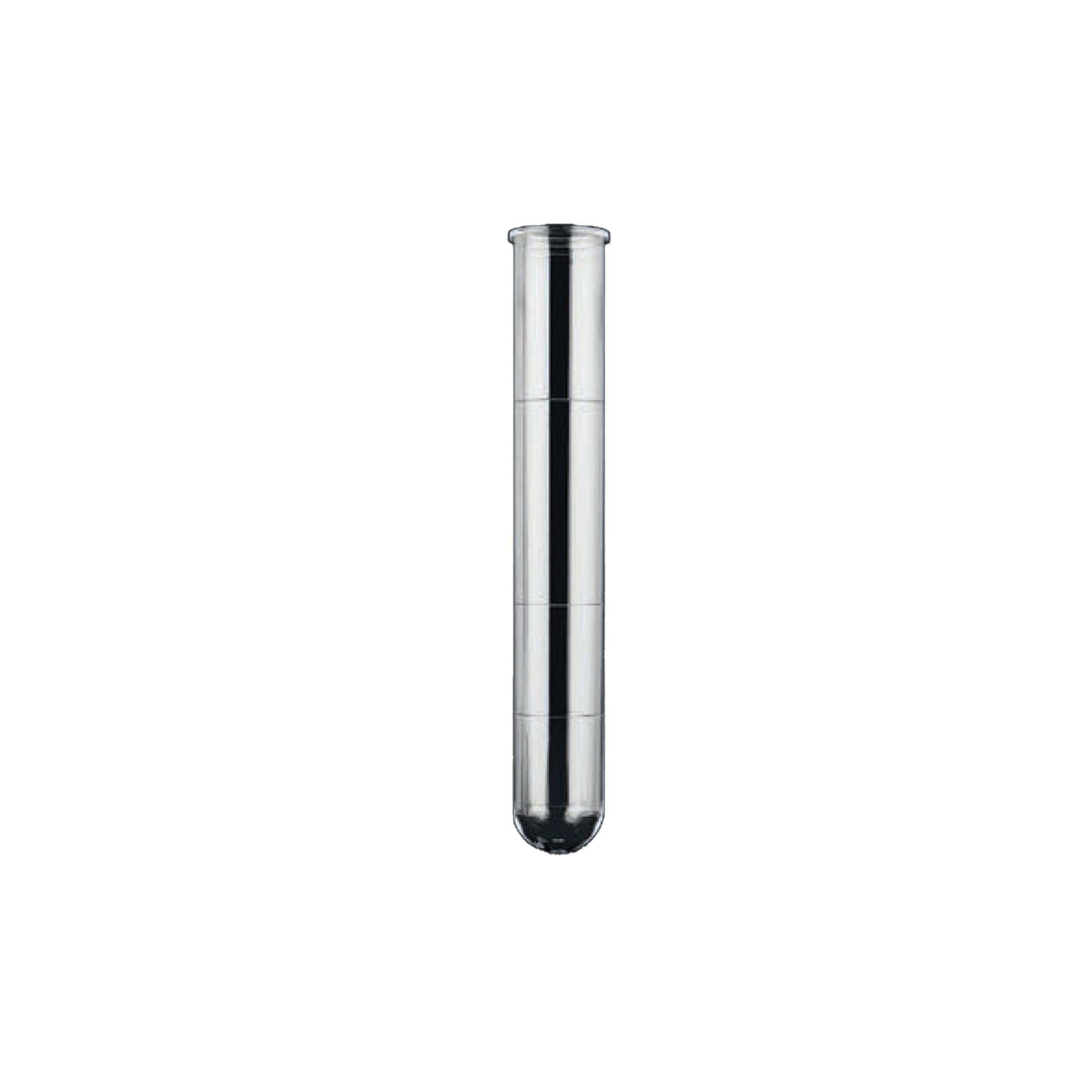 GiMa 37912 Reagenzglas mit Rand, zylindrisch, 10 ml, 16 mm Durchmesser, 100 mm Höhe (2000 Stück)