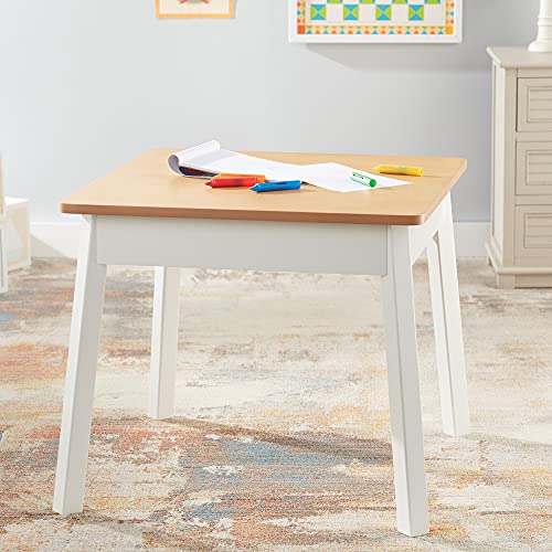 Melissa & Doug Wooden Square Table (White/Natural) #TOP5