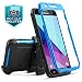 Galaxy J7 V Case, Galaxy J7 Prime Case, Galaxy J7 Perx Case, Galaxy J7 Sky Pro / Galaxy Halo Case, OEAGO Samsung Galaxy J7 2017 Case Tough Rugged Dual Layer Protective Case with Kickstand - Blue