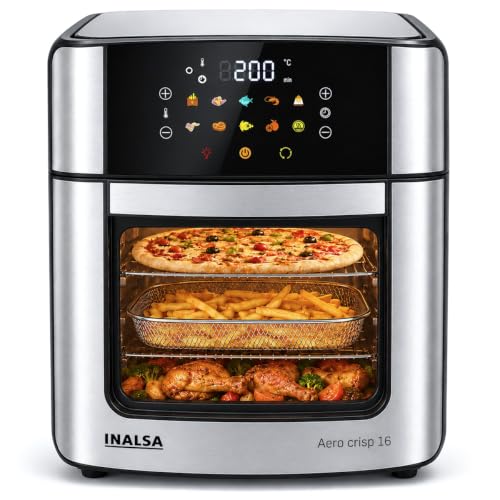 Inalsa Air Fryer Oven 16L, 1800W, Stainless Steel - Image 2