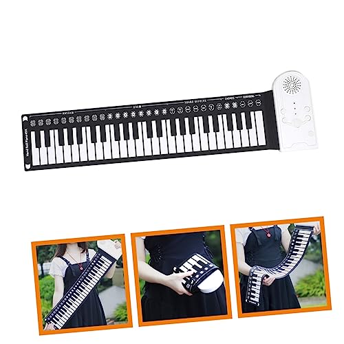 TOYANDONA oud instrument portable clavier electronique clef clave clé orgue électronique pliant piano pliant portatif piano numérique clavier de piano pliable claviers piano enroulable abdos - Les Beatles, Paul McCartney, John Lennon, RIngo Starr, George Harrison TOYANDONA oud instrument portable clavier electronique clef clave clé orgue électronique pliant piano pliant portatif piano numérique clavier de piano pliable claviers piano enroulable abdos – Image 6