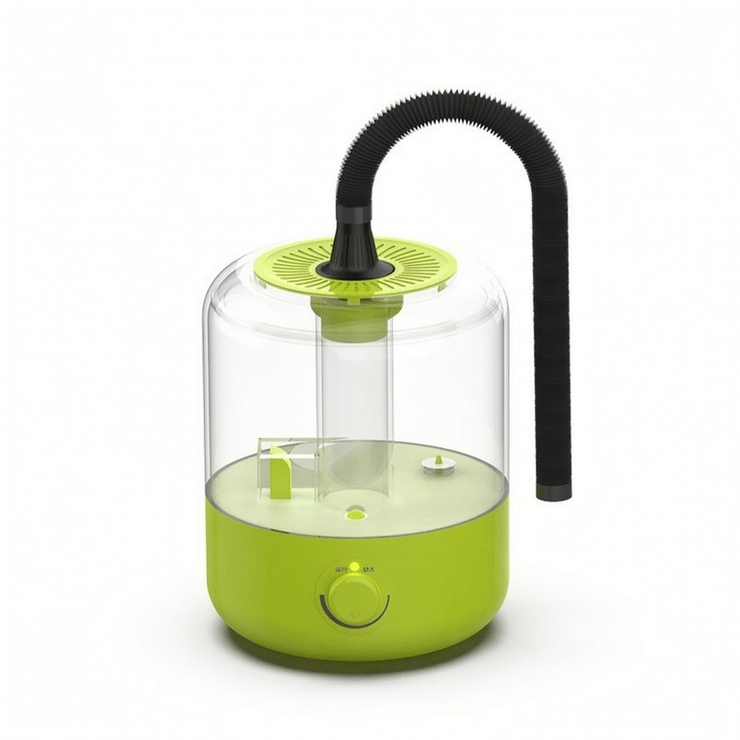 Compact Reptile Fogger Tabletop Terrarium Humidifier Adjustable Reptile Mister Fine Mist for Breeders, Terrariums, Rainforest Habitats, Single Tube, Us Plug-image-35